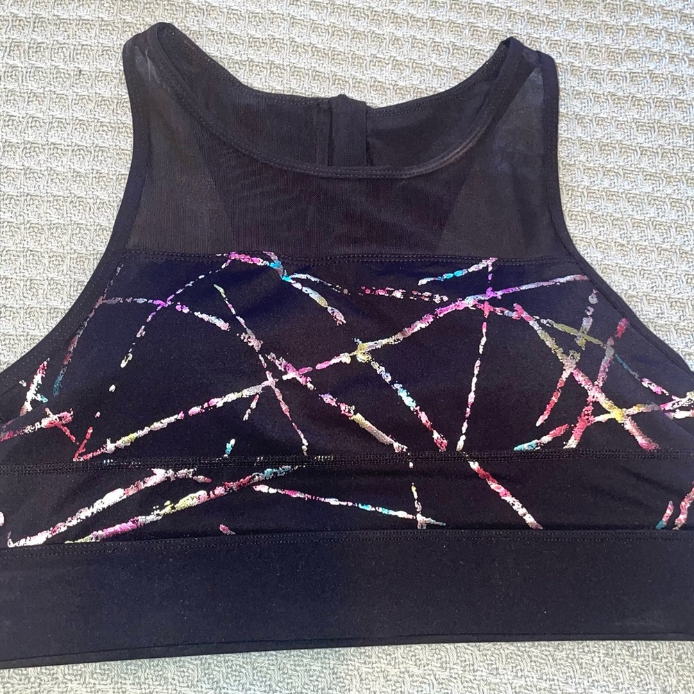 ZYIA ACTIVE. Abstract All Star Sports Bra